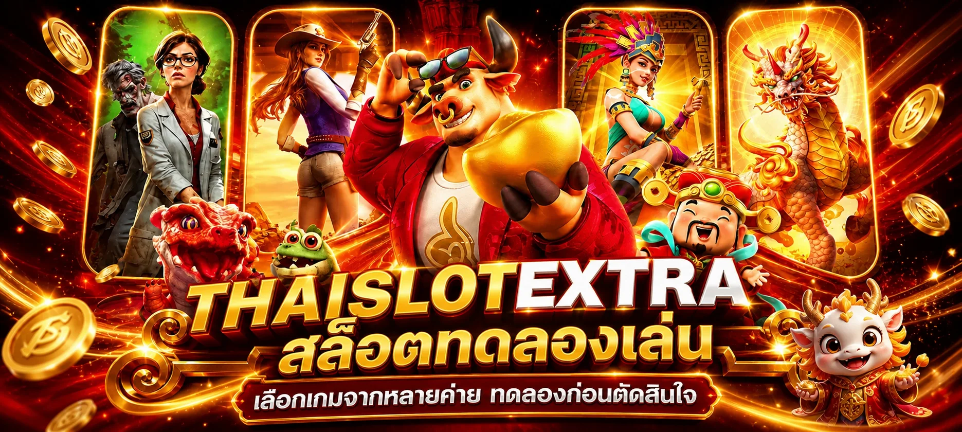 THAISLOTEXTRA สล็อตออนไลน์จากหลายค่ายพร้อมโหมดทดลอง