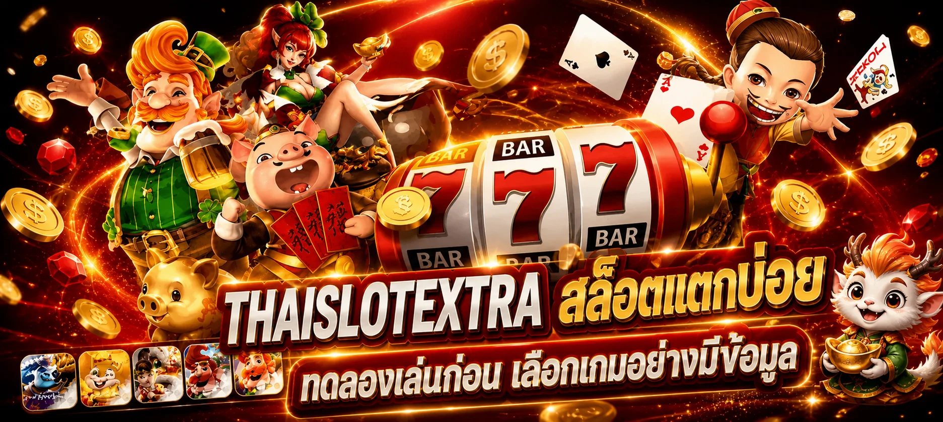 THAISLOTEXTRA สล็อตแตกบ่อยและโหมดทดลองเล่น